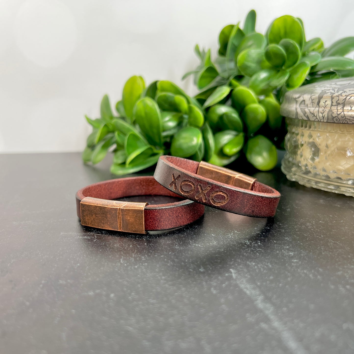 Premium Custom Leather Bracelet